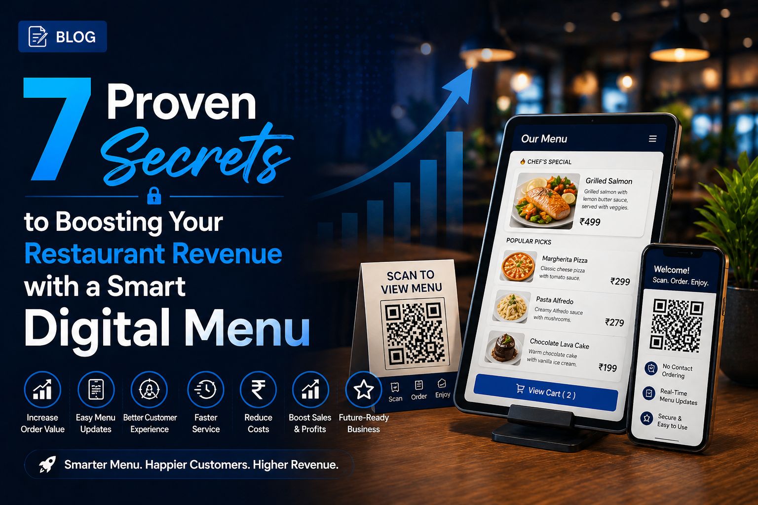 7 Proven Secrets to Boosting Your Restaurant Revenue with a Smart Digital Menu