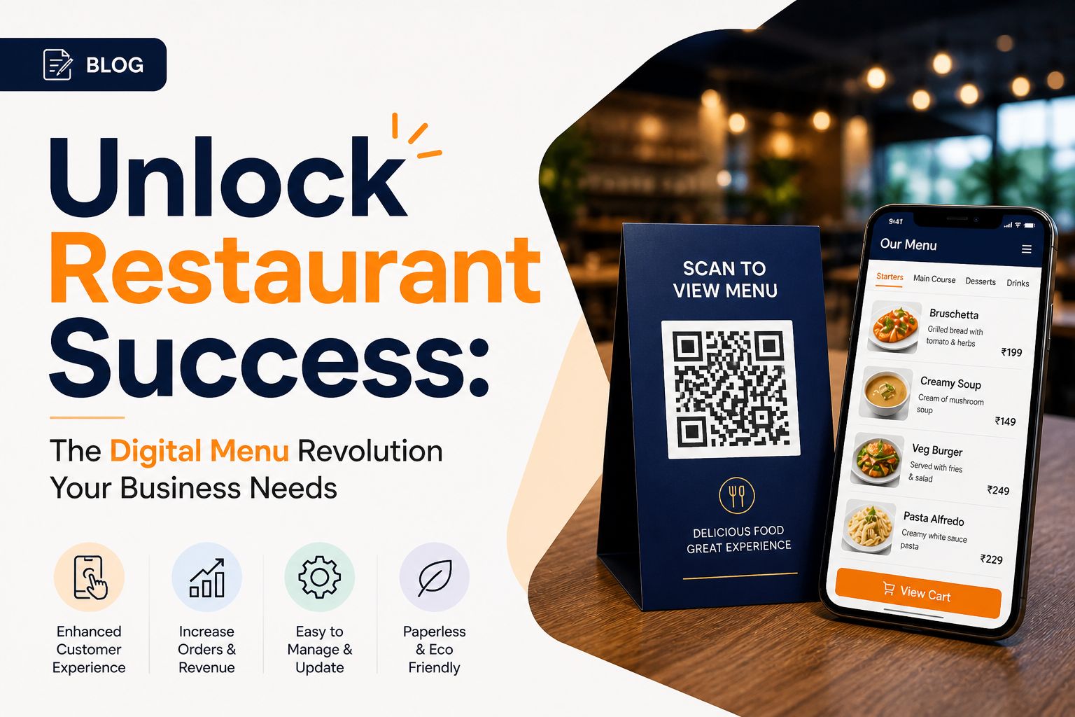 Unlock Restaurant Success: The Digital Menu Revolution Your Business Needs